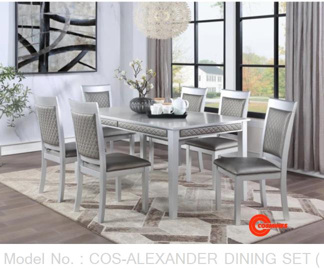 COS-ALEXANDER DINING SET (1+6)